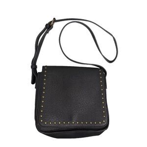Hayden Harnett Crossbody Black Strap brass Hardware Shoulder Bag HH13764